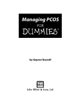 @dummiesbook Managing PCOS For Dummies.pdf